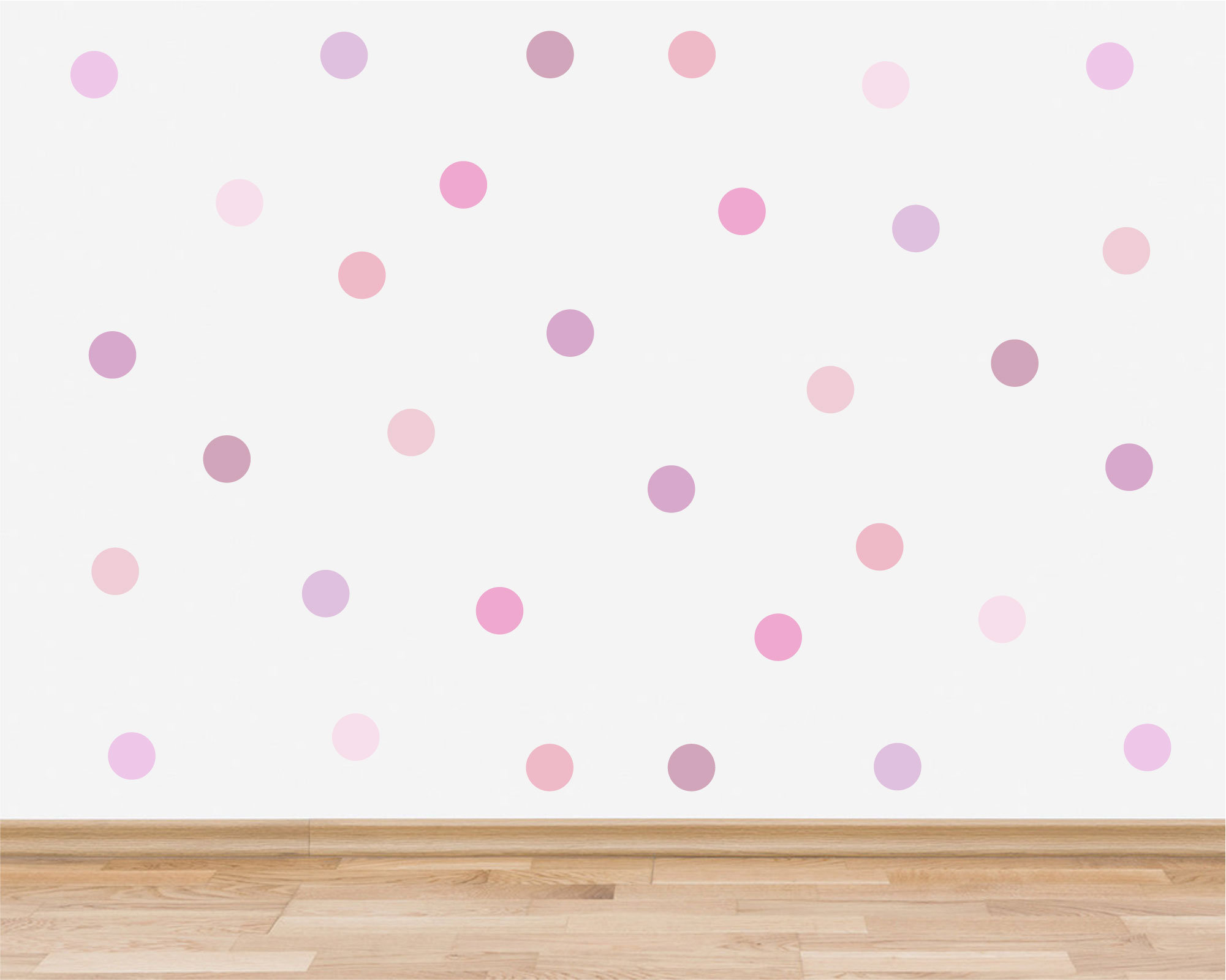Polka Dot Girls Room Ideas For Walls