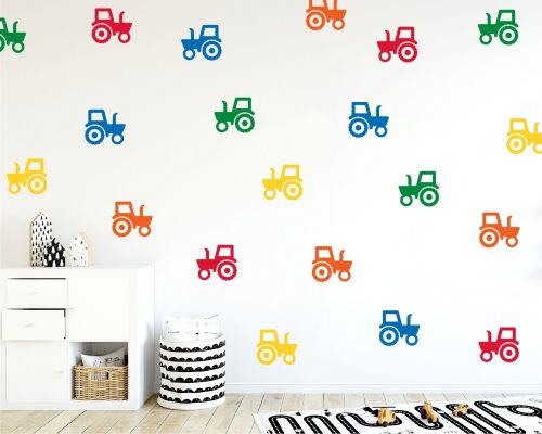 Tractor wall stickers